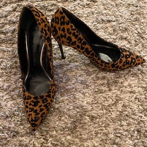 Leopard Zara Pointed Toe Pumps